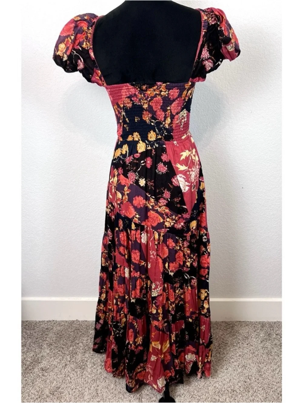 Free People Sundrenched Short Sleeve Maxi Dress - Picture 4 of 8